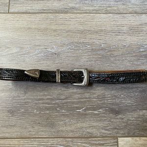 Black Vintage Belt